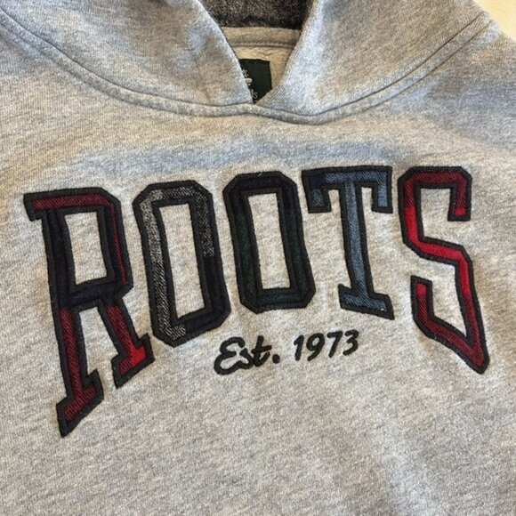 Roots kids long kanga hoodie in grey size youth small 5-6 years old - Picture 7 of 11